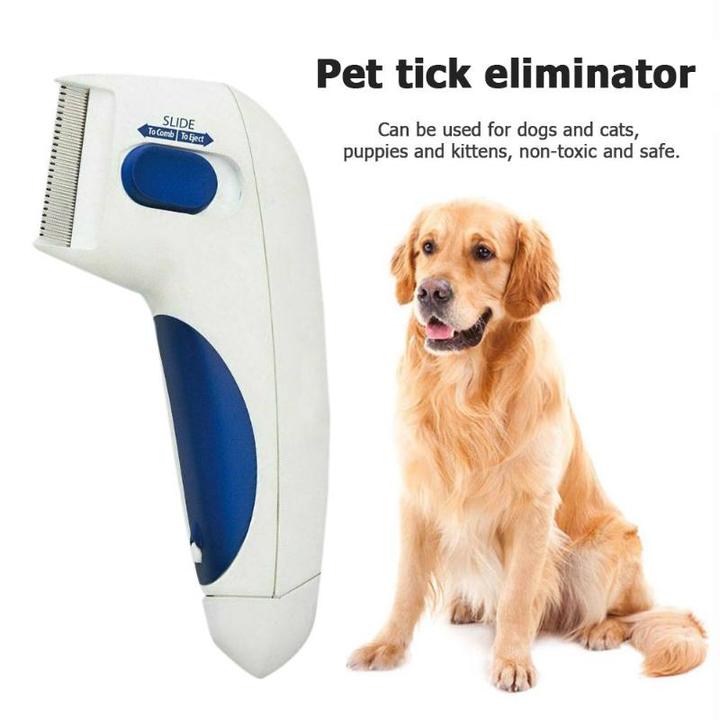 Electric Flea & Tick Comb for Dogs and Cats!