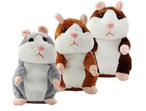 Interactive Talking Hamster Plush Toy