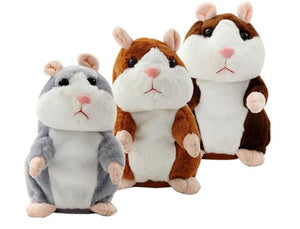 Interactive Talking Hamster Plush Toy