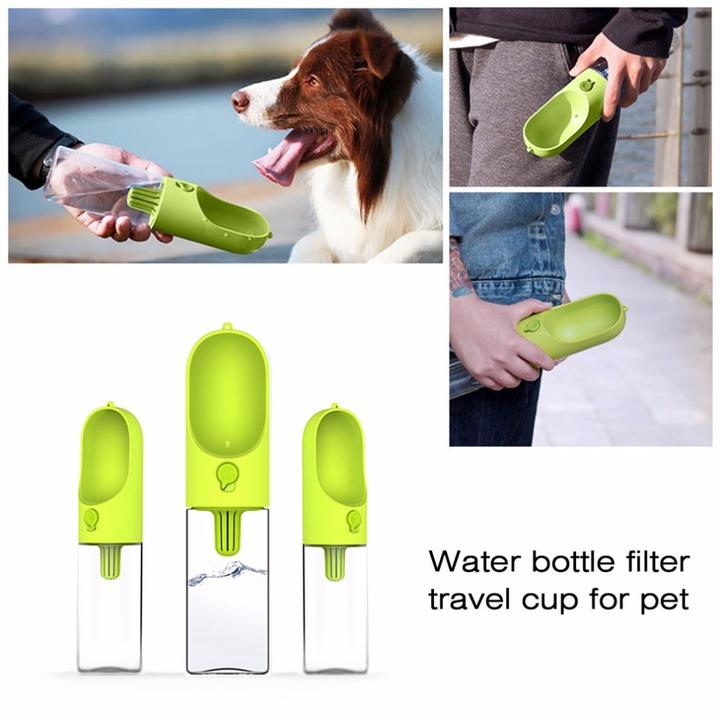 Portable Size 400ML Pet Drinking Bottle