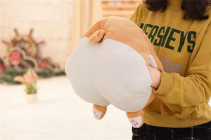 Corgi Butt Plush Toy Hand Warmer - (15 inches / 38 cm)