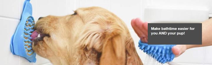 Slow Treater for dog Bathing